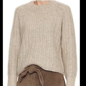 Rag & Bone Natural Colored Cropped Sweater